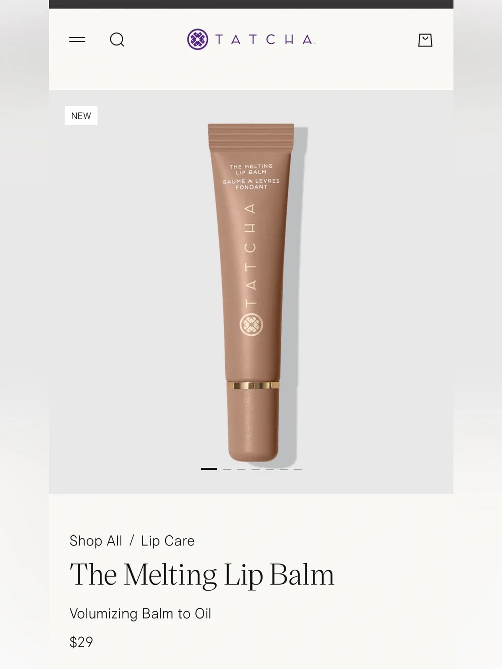 Tatcha Melting Lip Balm